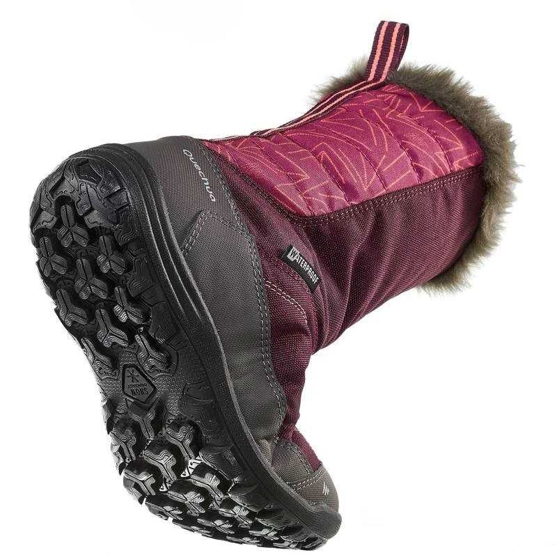 QUECHUA TIKA Buty Zimowe Damskie Śniegowce Kozaki Ocieplane NOWE # 37