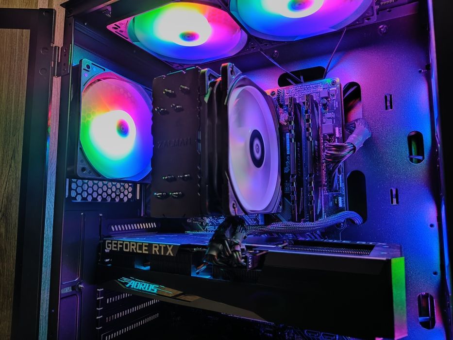 Игровой Пк|Компьютер  Ryzen 5 5600|32GB|RTX 3060 Ti Aorus