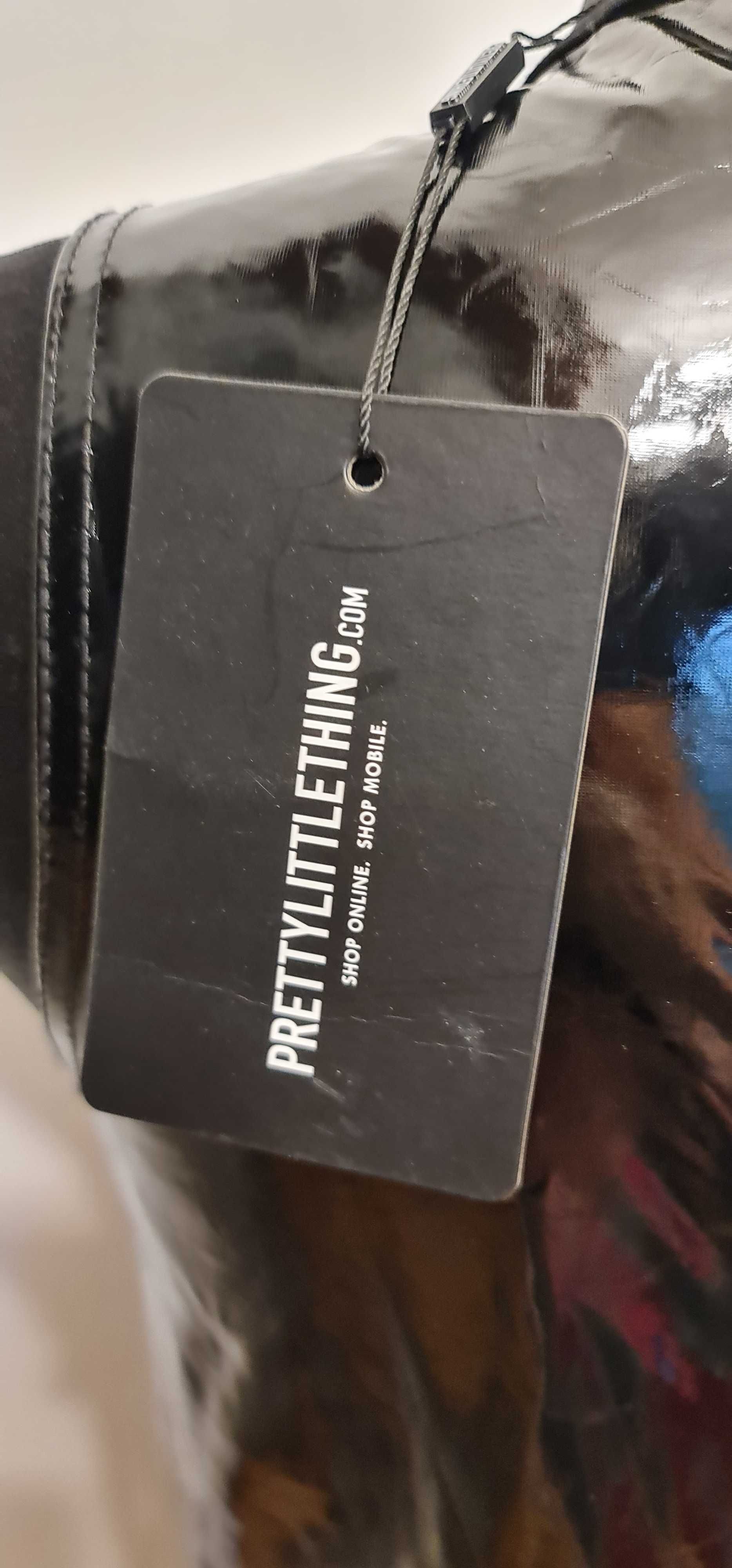 2500 Pretty Little thing winylowy kombinezon Catwoman  rozmiar S