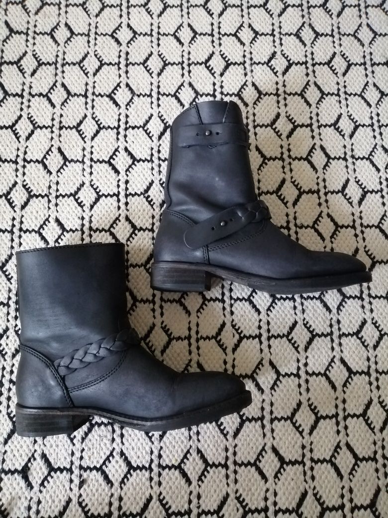 Botas Mango pretas