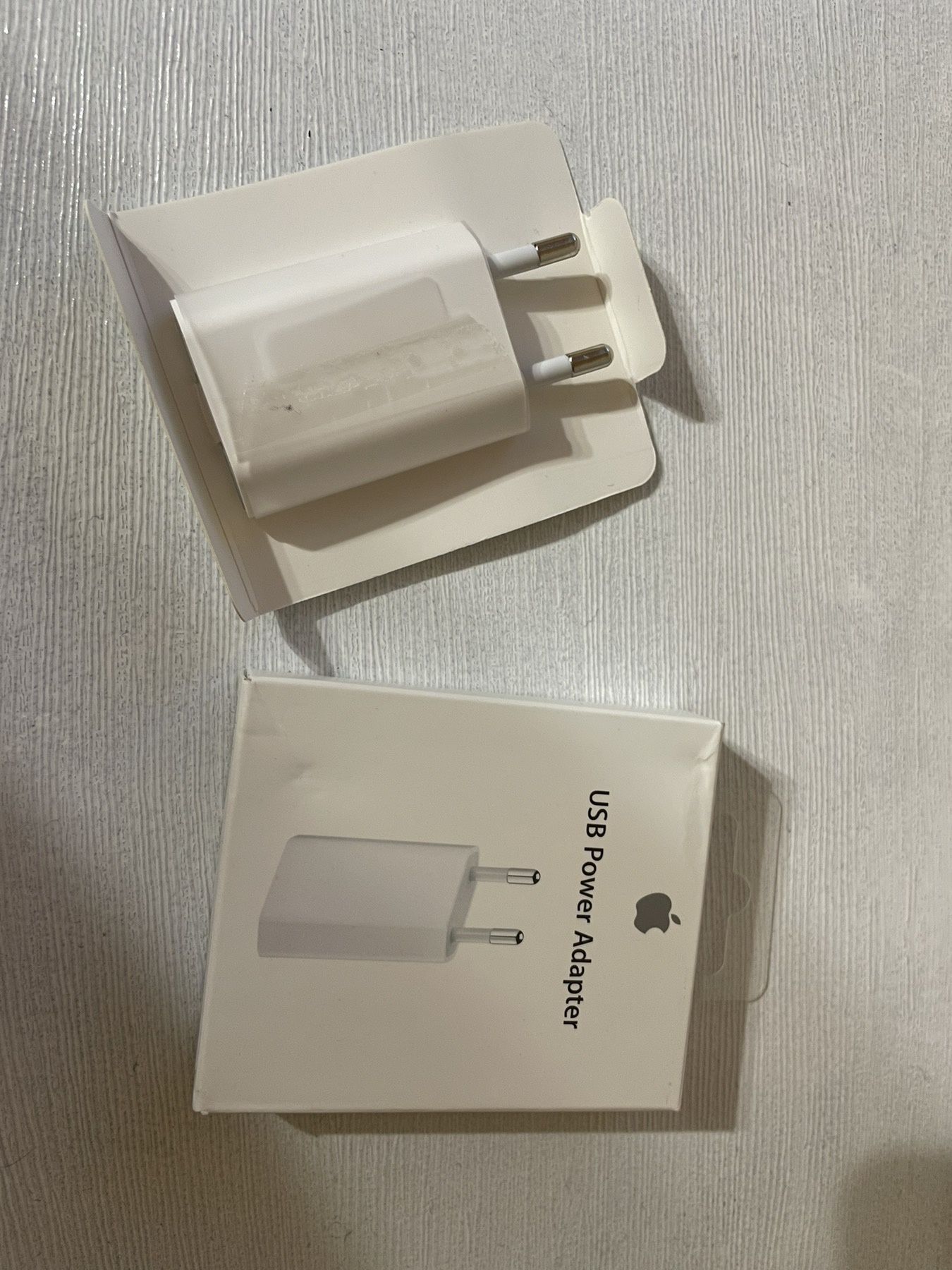 USB power adapter 5w і Lightning to USB ORIGINAL