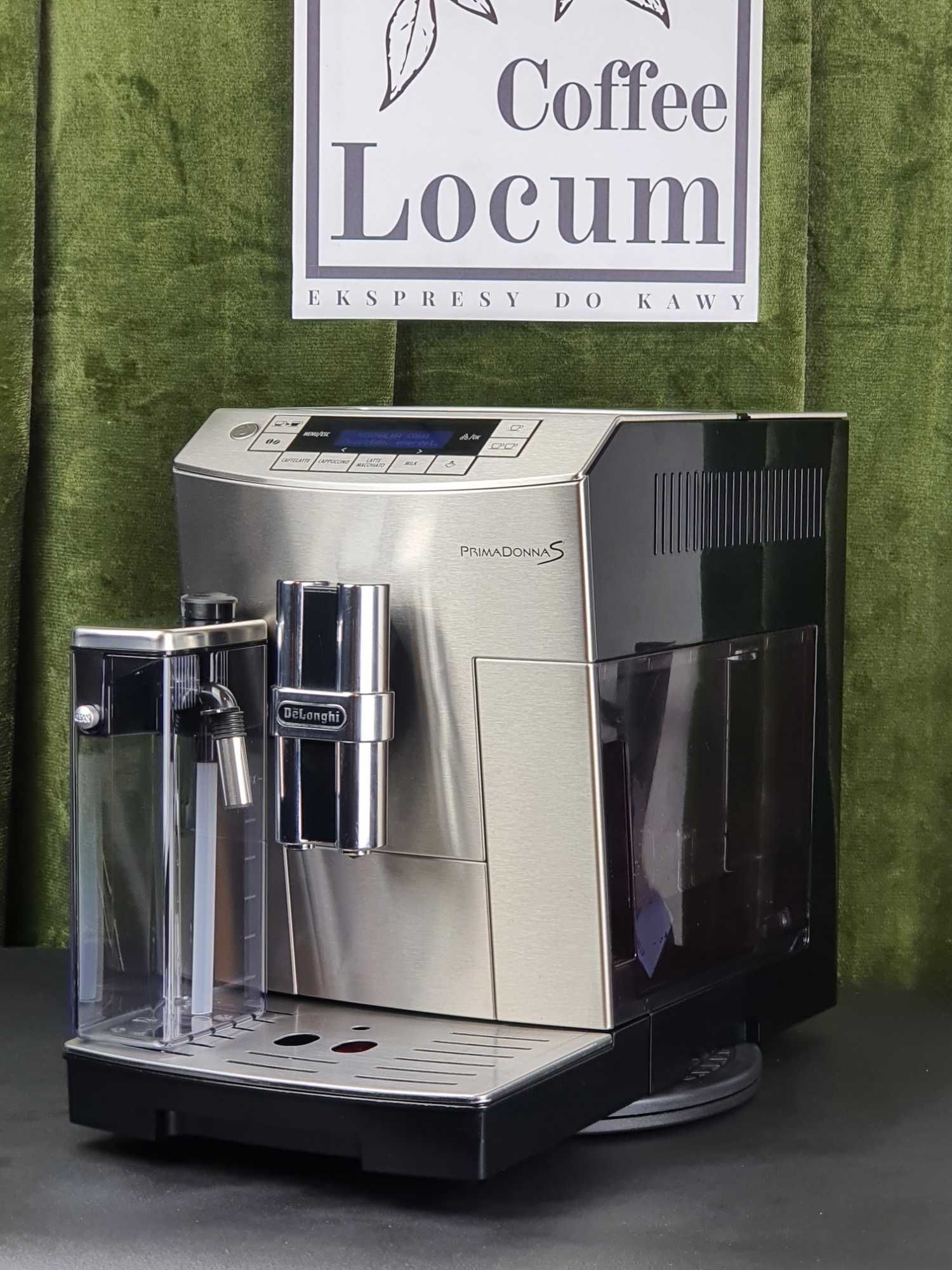DeLonghi PrimaDonna S elegancki i zgrabny ekspre po serwisie Gwarancja