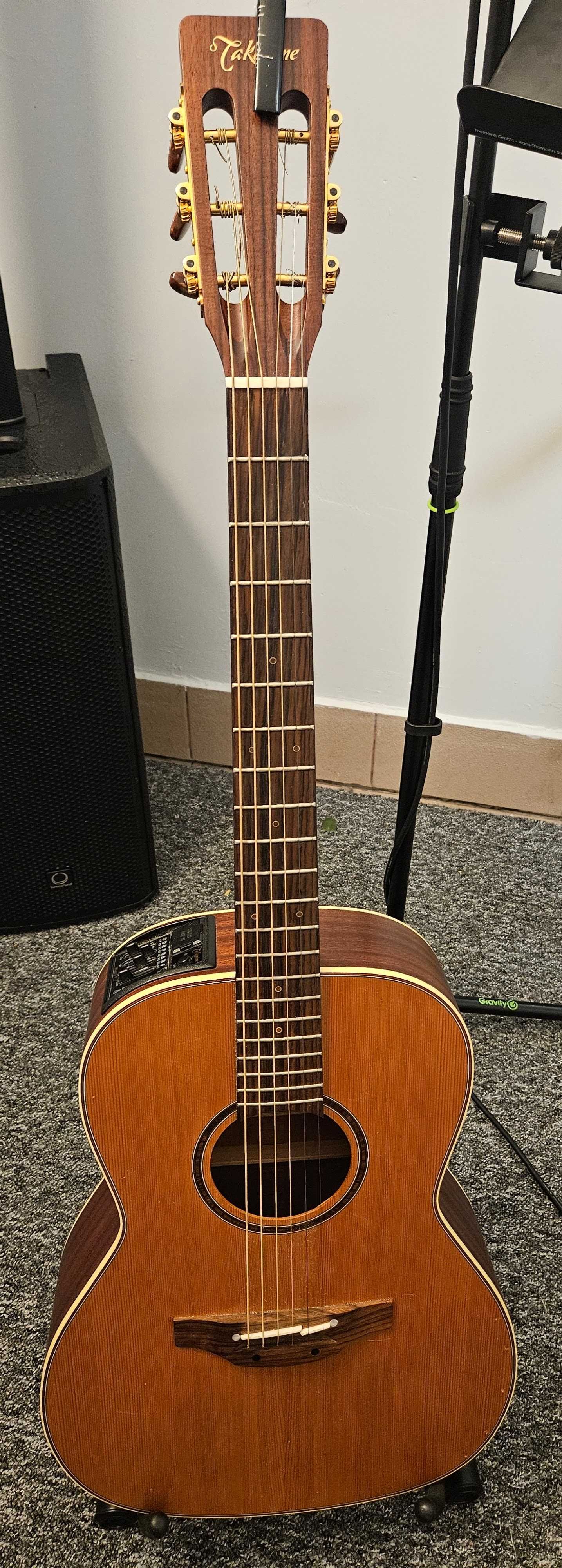 Takamine P3NY - Gitara prof. elektro akustyczna parlor futerał twarty