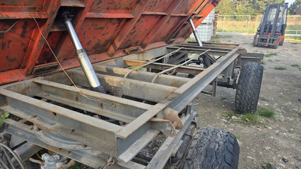 Przyczepa wywrotka D 732 zarejestrowana f.vat transport d55,   6,8 ton