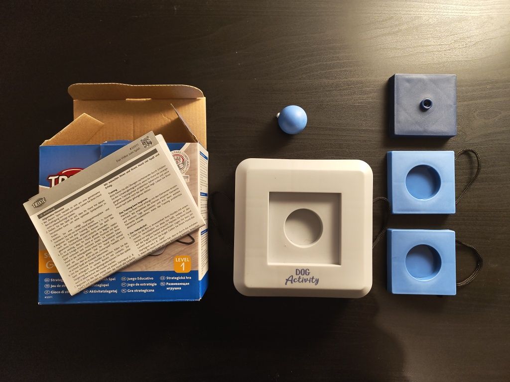 Jogo de Inteligência para Cães da Trixie, Gamble Box Level 1