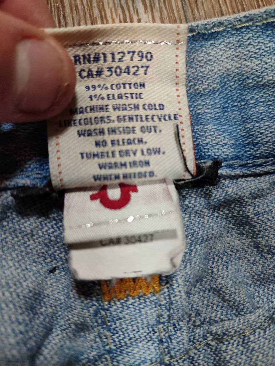 Штани Tru religion sk8 y2k drill vintage