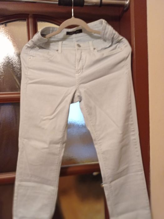 Spodnie damskie jeans jasny błękit Cambio