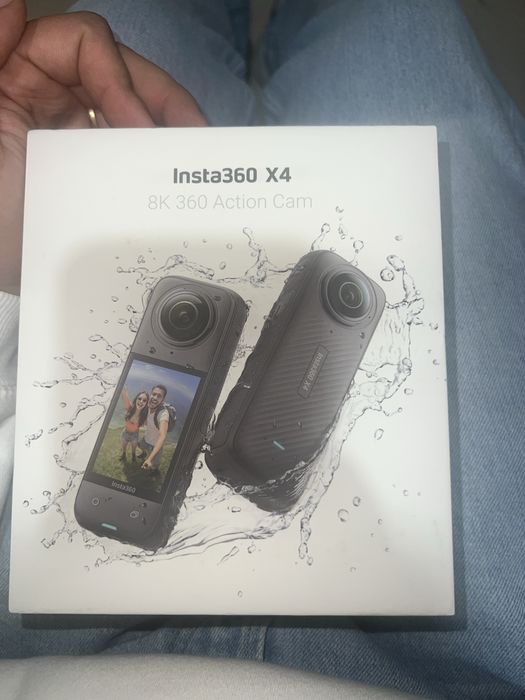 Insta 360 x4 + acessórios mota - com garantia