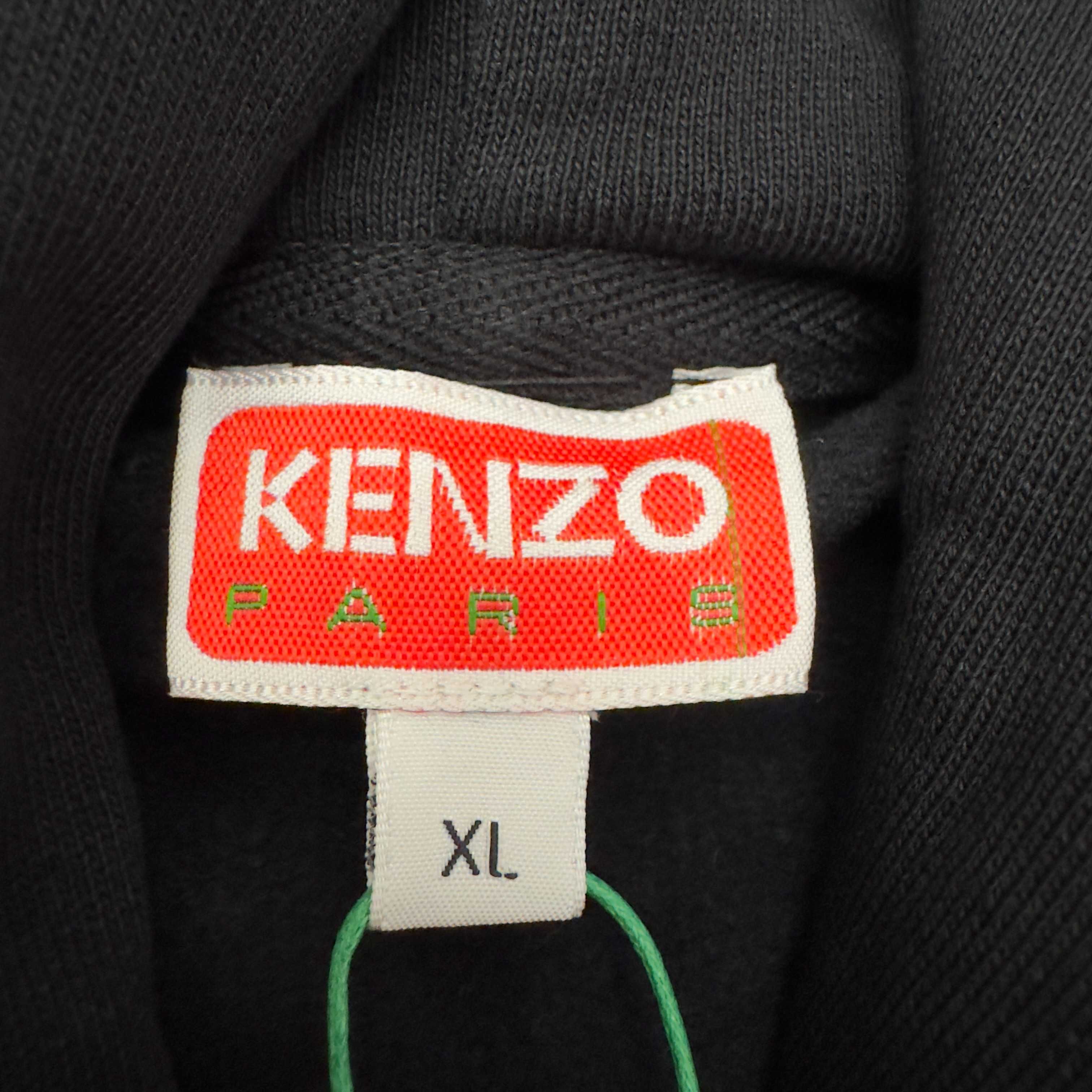 Kenzo Placed Poppy Classic Fz H 5SW424 bluza kapturem rozmiar XL