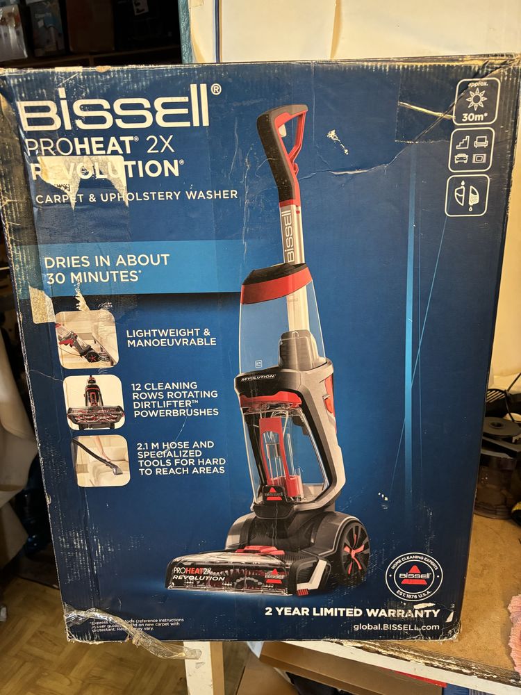 Bissell proheat 2x revolution 1858n odkurzacz pioracy