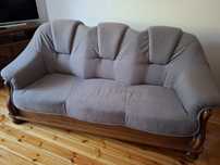 Sofa z funkcją spania + 2 fotele