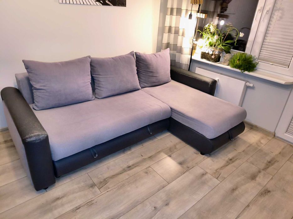 Narożnik z funkcją spania