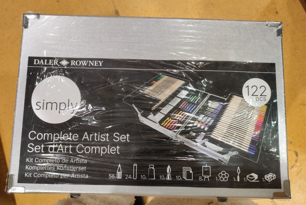 Kit de arte multi técnicas simply complete (novo)