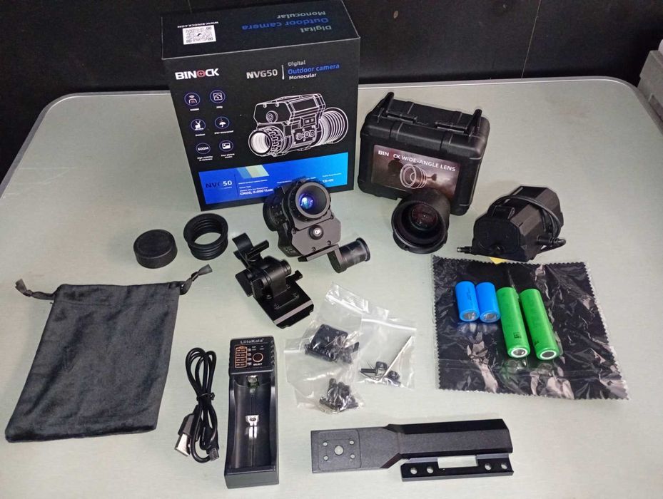 Binock NVG50 Digital NightVision (Visão Noturna) + Acessórios