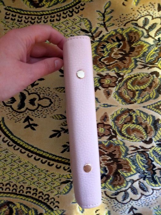 Золотой, рожевий, бордовий  блокнот на кольцах,  органайзер