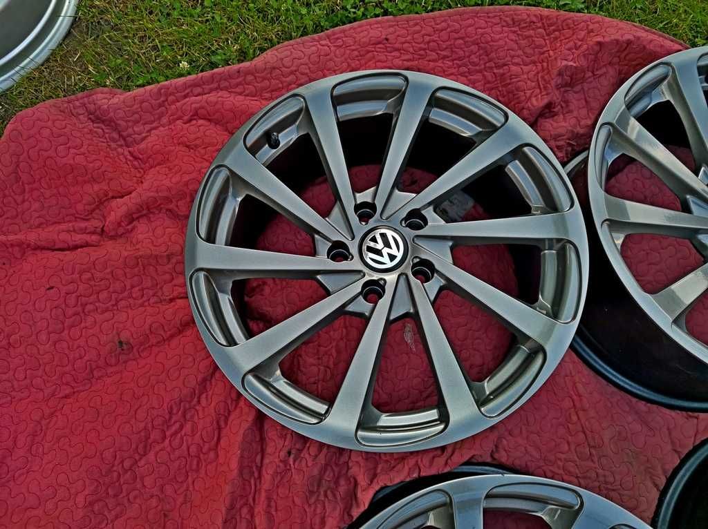 ALUFELGI 17' VW GOLF Touran TIGUAN Sharan PASSAT ET35 - 5x112 igła