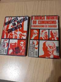 Lote de livros sobre o Comunismo
