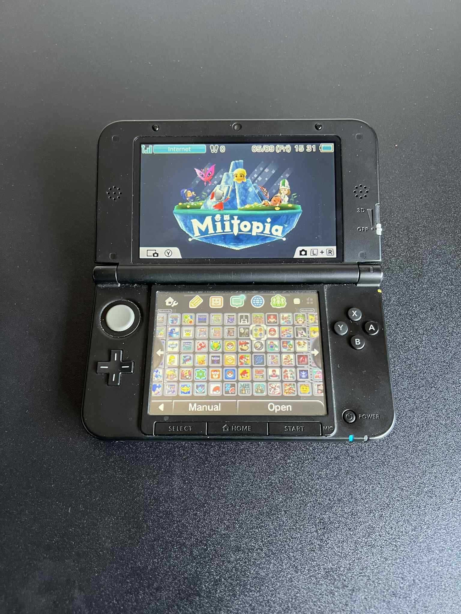 Nintendo 3DS XL Vermelha com 100+ Jogos