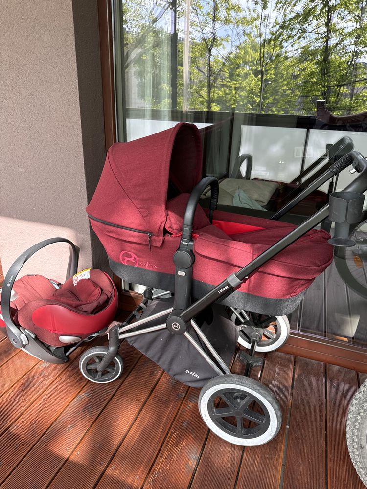 Wozek Cybex Priam 1.0 + fotelik samochodowy