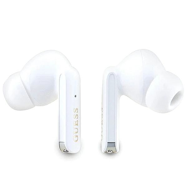 Słuchawki Bluetooth Guess Glitter Gradient TWS + stacja dokująca - róż