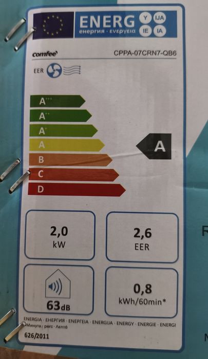 Ar condicionado Portátil COMFEE