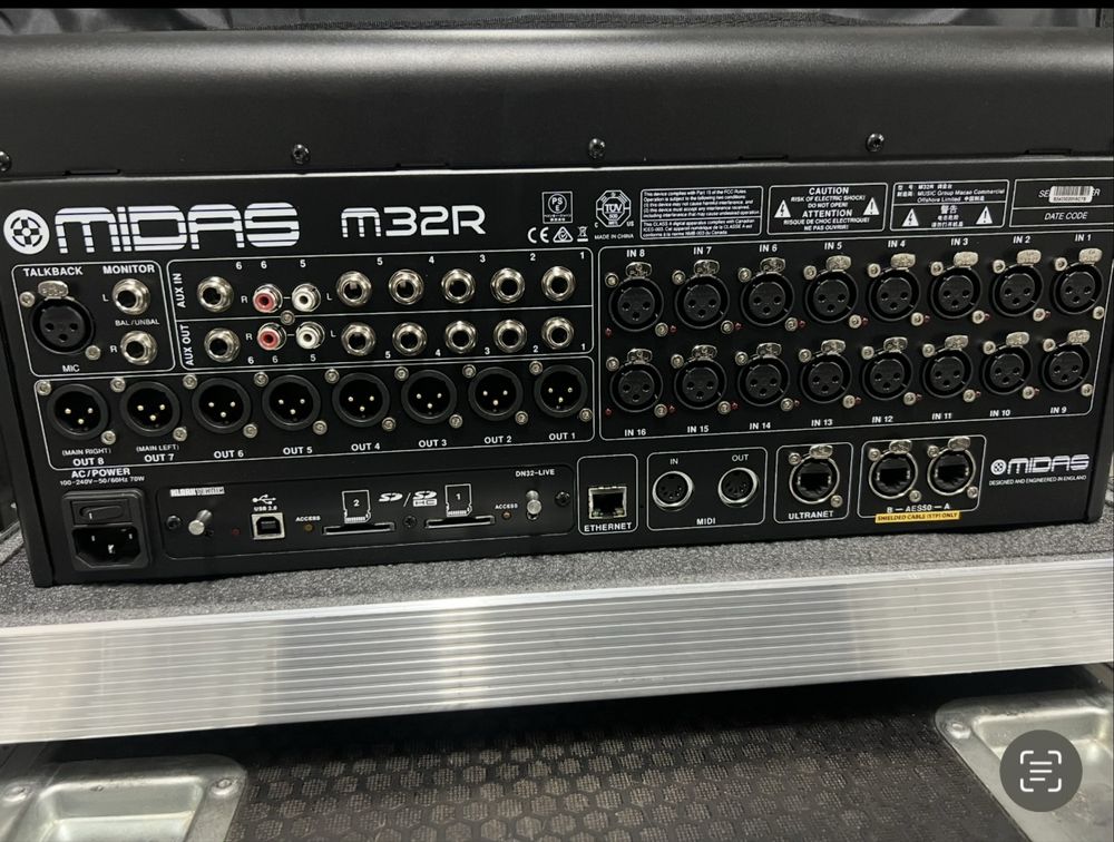Midas M32R, nowy, Kielce, CASE GRATIS