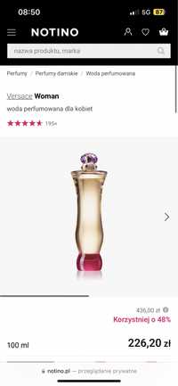 ORYGINALNE perfumy Versace woman 100ml