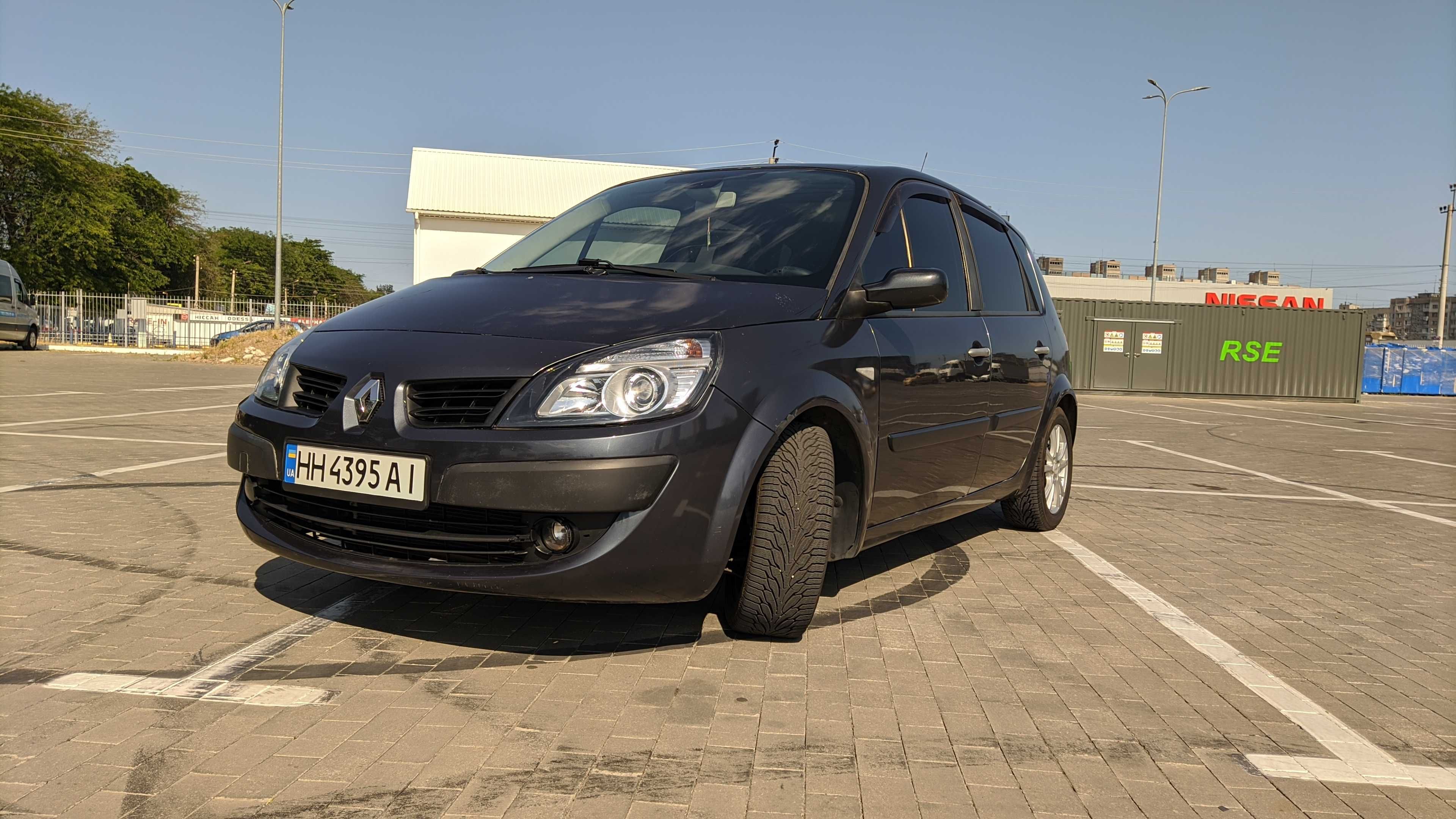 Renault Scenic II (Рестайлінг) 2008 р.в. Газ/Бензин (ГБО вписано в ТП)