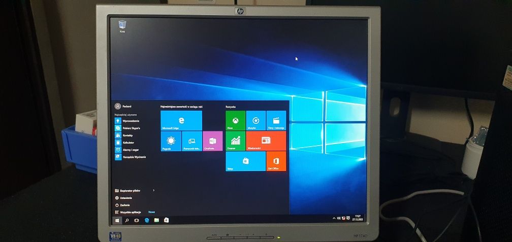 Kompletny markowy zestaw komputerowy windows 10 8GB Ram SSD