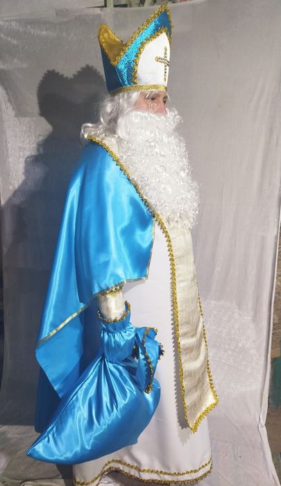 Костюм святого Миколая на дорослого