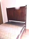 Cama Estilo D. Maria com Estrado e Colchão