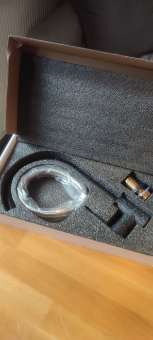 Nowa bateria kuchenna czarna pionowa