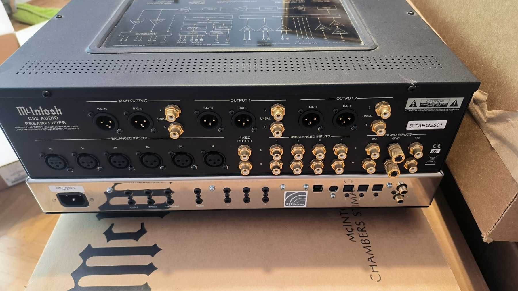 McIntosh c52 i McIntosh mc611