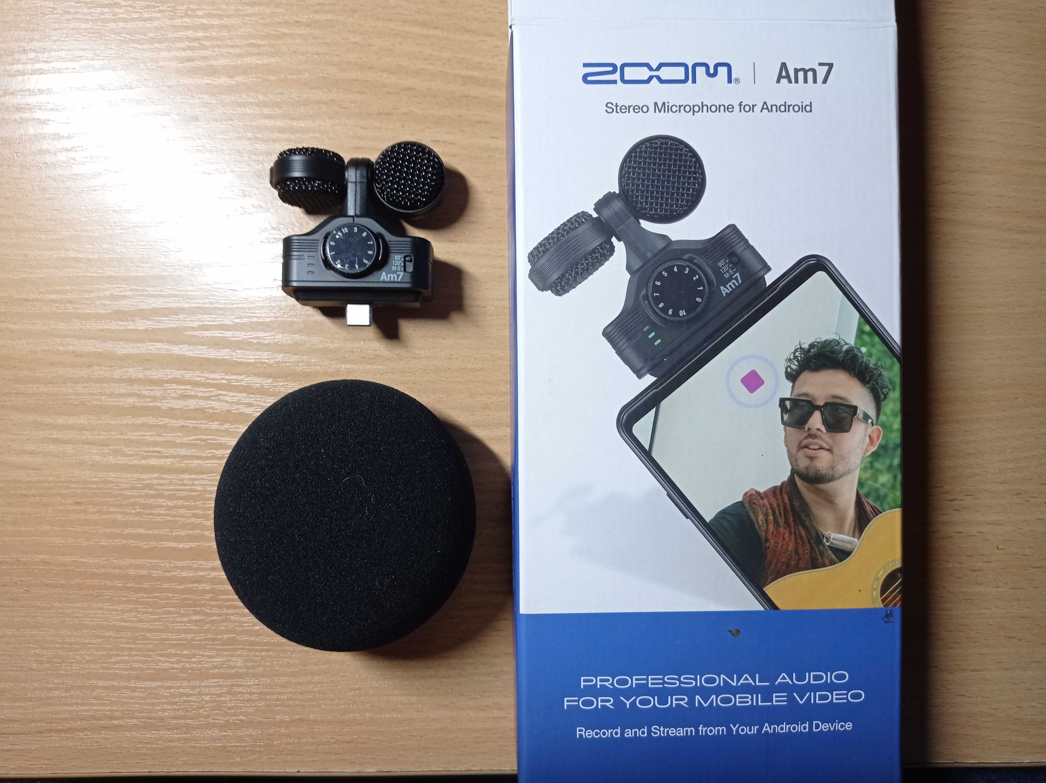 Мікрофон Zoom Am7 для Android
