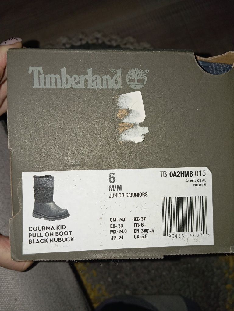 Чоботи, напівчоботи осінні. Timberland. Натуральна шкіра, нубук.