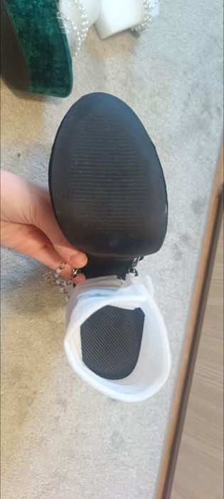 Szpilki Obcasy Holy Revelation Platform Heels - Emerald