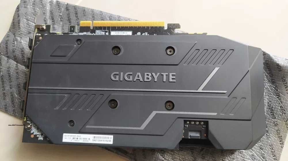 Продажа Новой Видеокарти Gigabyte PCI-Ex GeForce GTX 1660 OC 6GB GDDR5