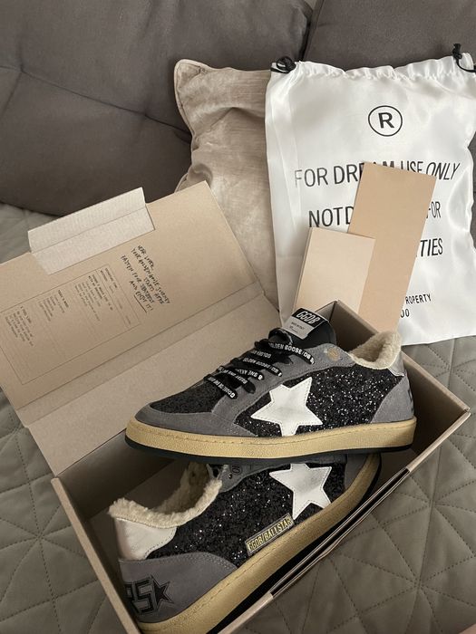 Утеплені кеди Golden goose