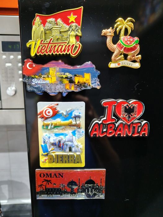 Magnesy na lodówkę