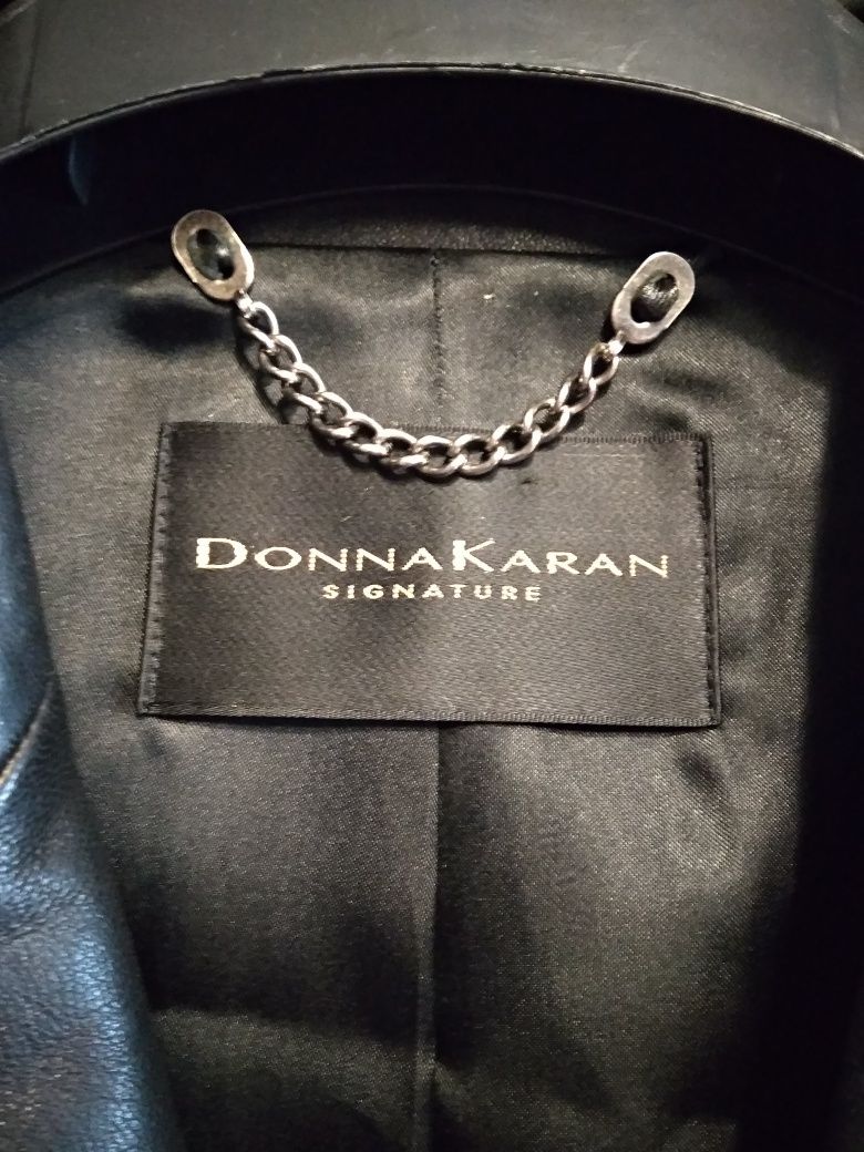 Кожаный пиджак (мужской) Donna Karan.