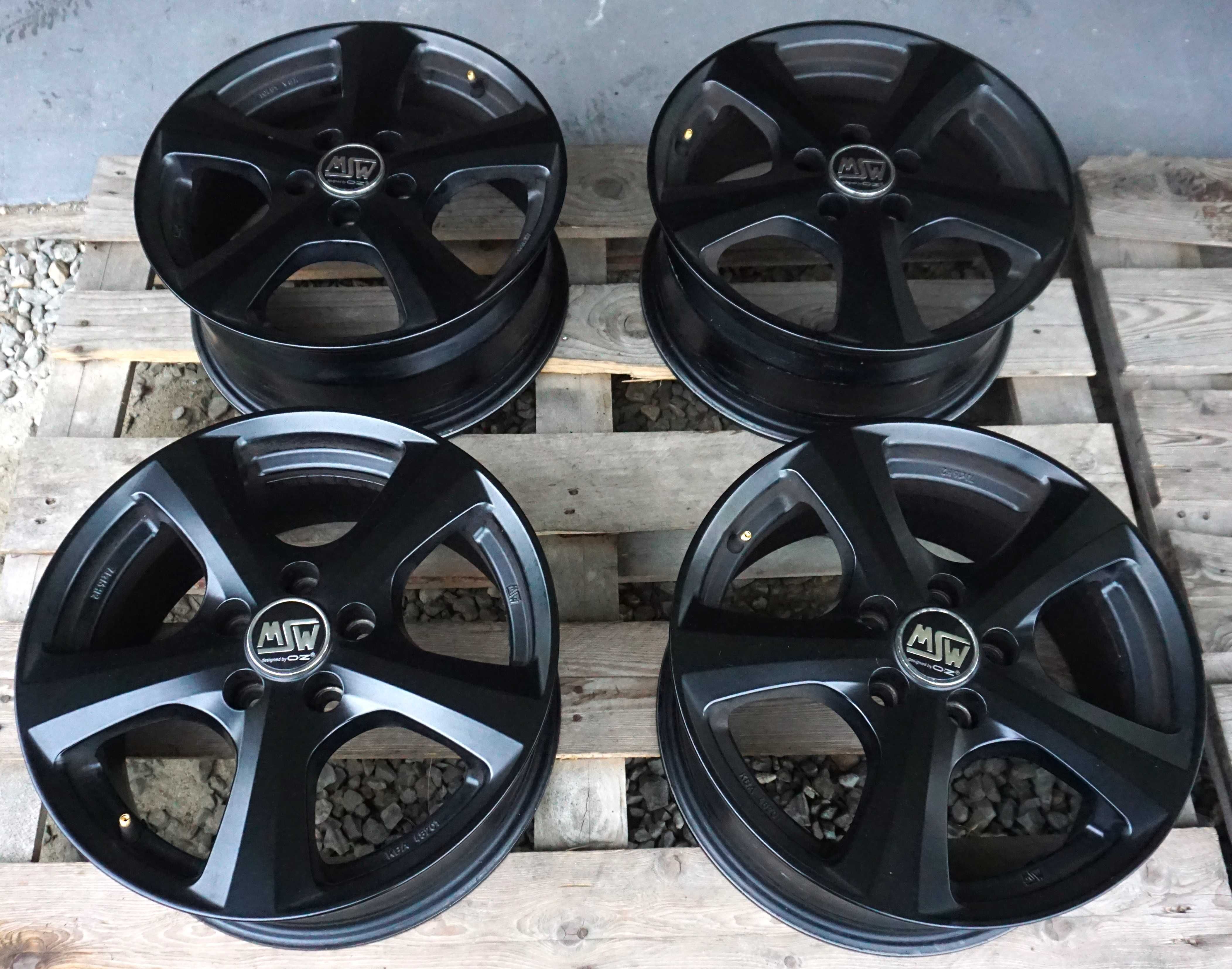 Felgi Alu Ford Volvo Focus Mondeo Fiesta C-Max 7x16 5x108 Czarny Mat