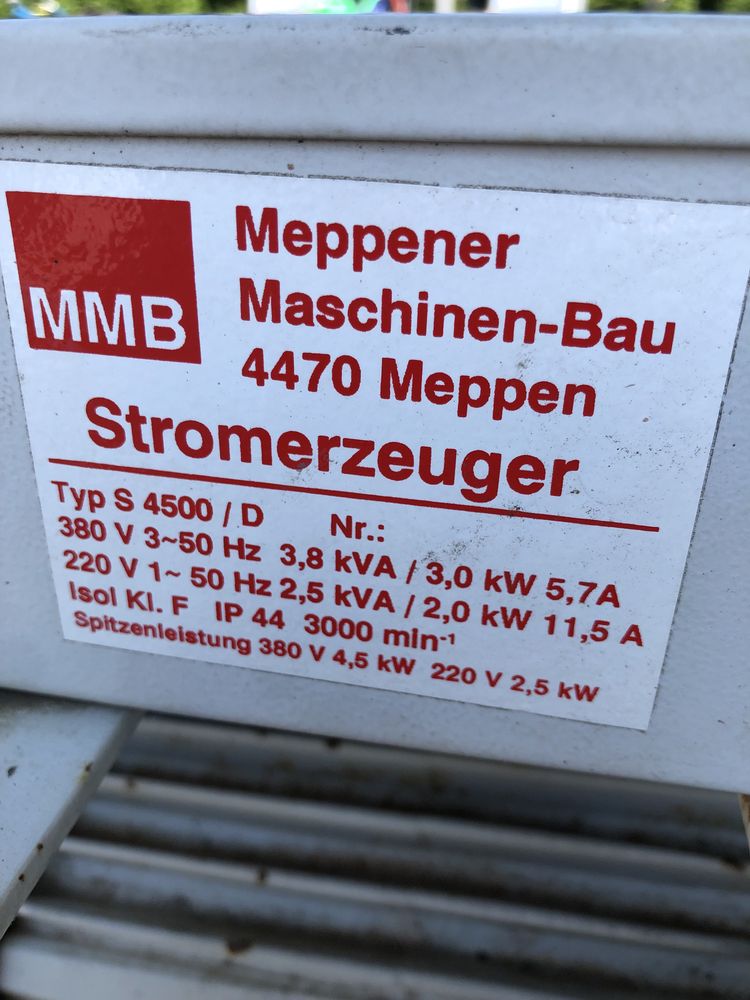 Agregat prądowy 4500kw