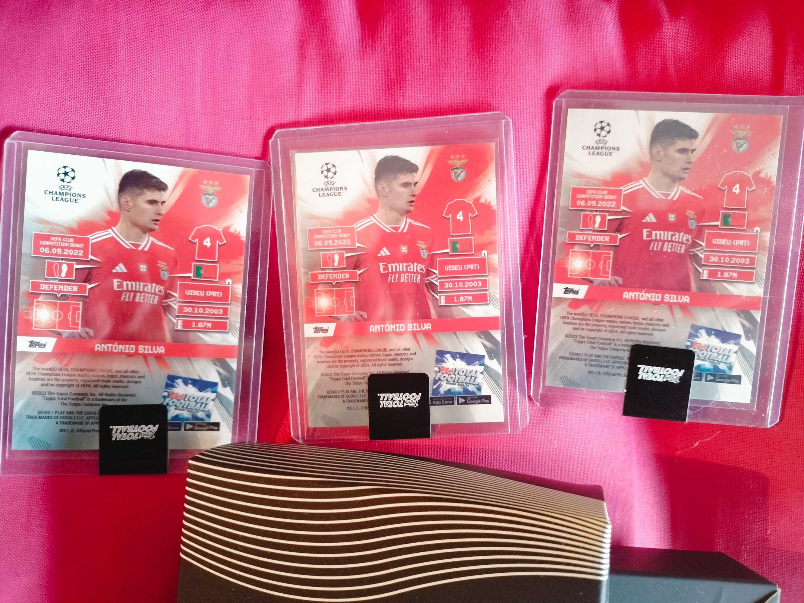 Cards António Silva Benfica