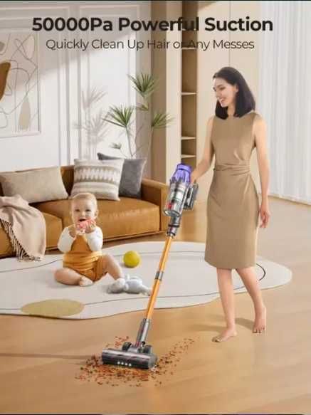 Odkurzacz pionowy bezprzewodowy Laresar V7 500W alternatywa Dyson