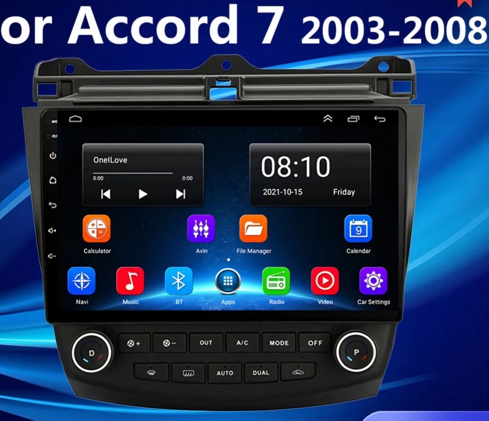 Radio nawigacja Honda ACCORD 7 Android naci gps