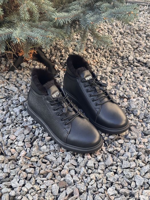 Чоловічі черевики на хутрі 40,41,42,43,44,45