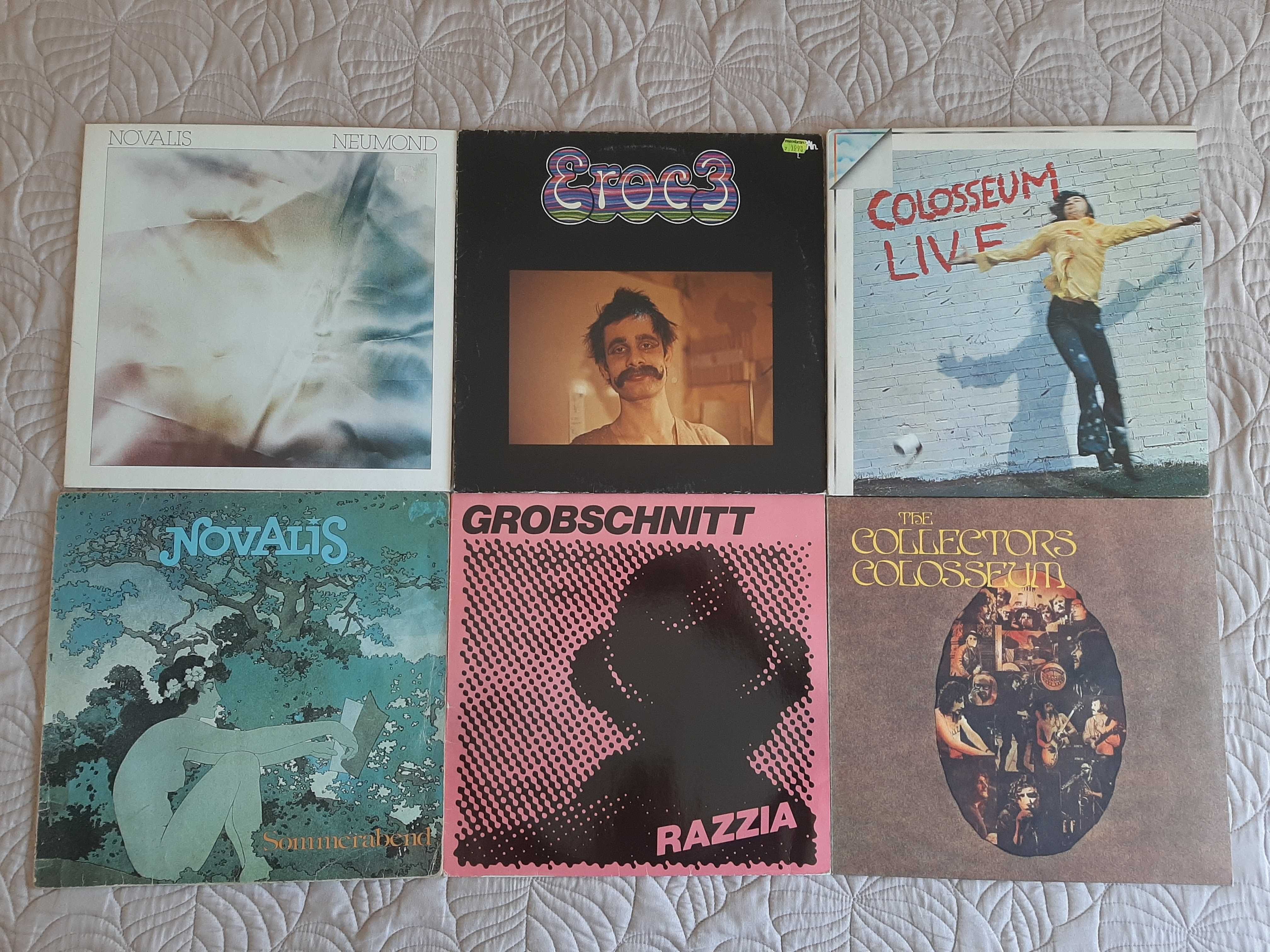 Novalis - Grobschnitt – Eroc – Colosseum - Krautrock – Vinil LP