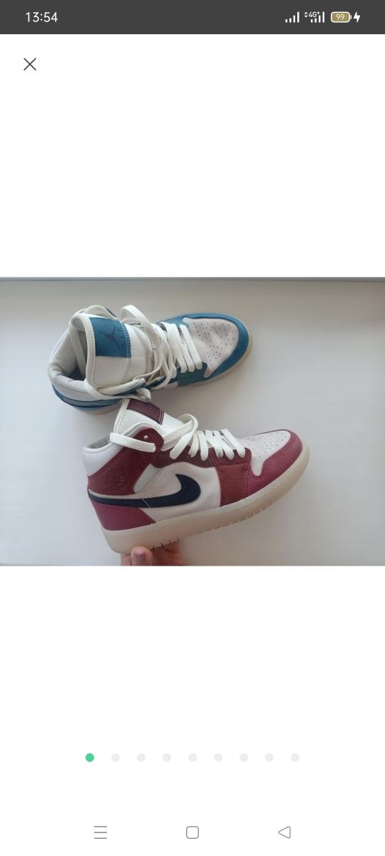 Nike Air Jordan 1 Mid Anti-Gravity Machines кросівки дитячі р 35,5