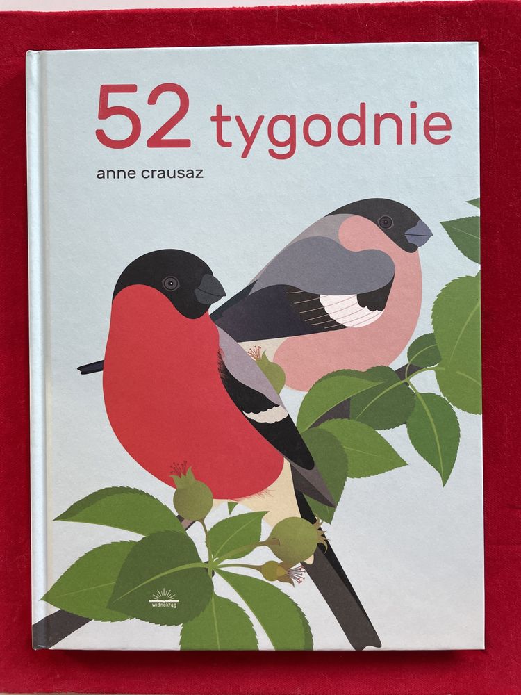 52 tygodnie anne crausaz atlas ptaków dla dzieci książka nowa