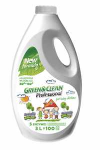 Рідкий пральний порошок Green&clean 3 Л